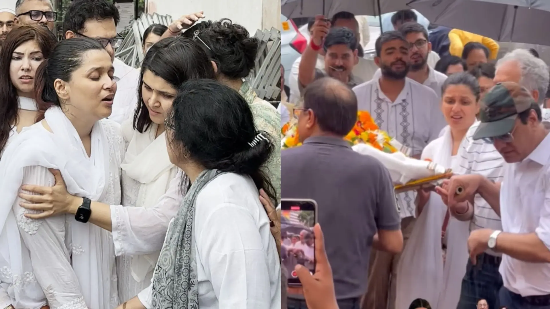 Mannara Chopra Father Last Rites