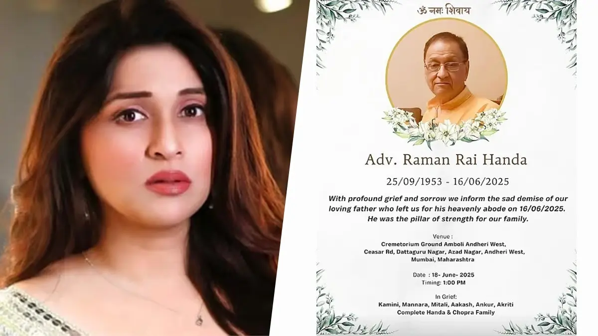 Mannara Chopra's Father And Priyanka Chopra's Uncle Dies At 72, Devastated Bigg Boss 17 Fame Rushes To Her Family's Side Mannara Chopra's father passes away