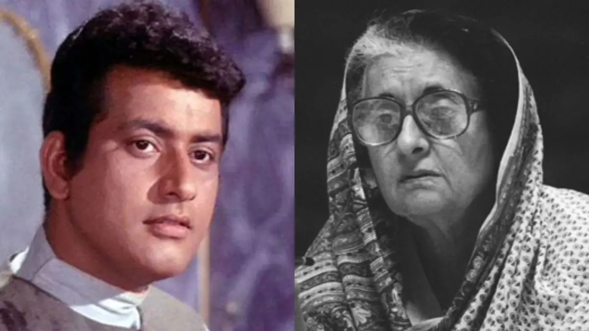 Manoj Kumar- Indira Gandhi