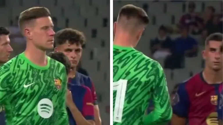 'Saves NOTHING...': Barcelona Fans Displeased with Ter Stegen Following Lackluster Display vs Monaco Marc-André ter Stegen