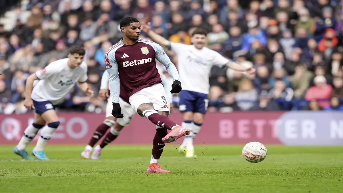 Aston Villa's On-loan Manchester United Forward Marcus Rashford Set to Miss Remainder of 2024-25 Season - Reports Marcus Rashford