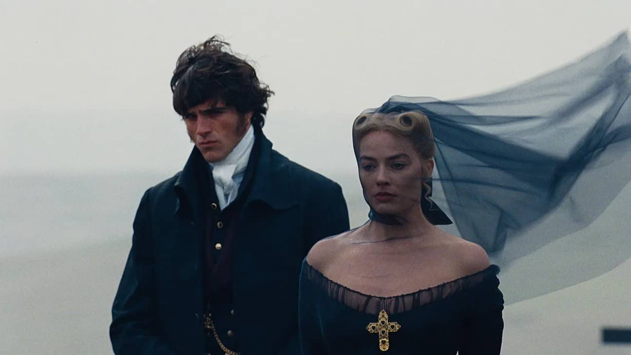 Margot Robbie and Jacob Elordi headline the erotic drama