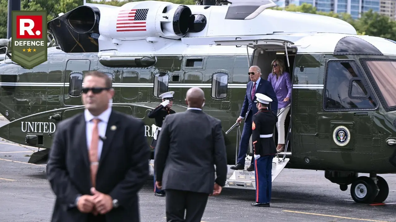 Joe Biden takes first flight in the latest Marine One VH-92A Patriot Helicopter Marine One