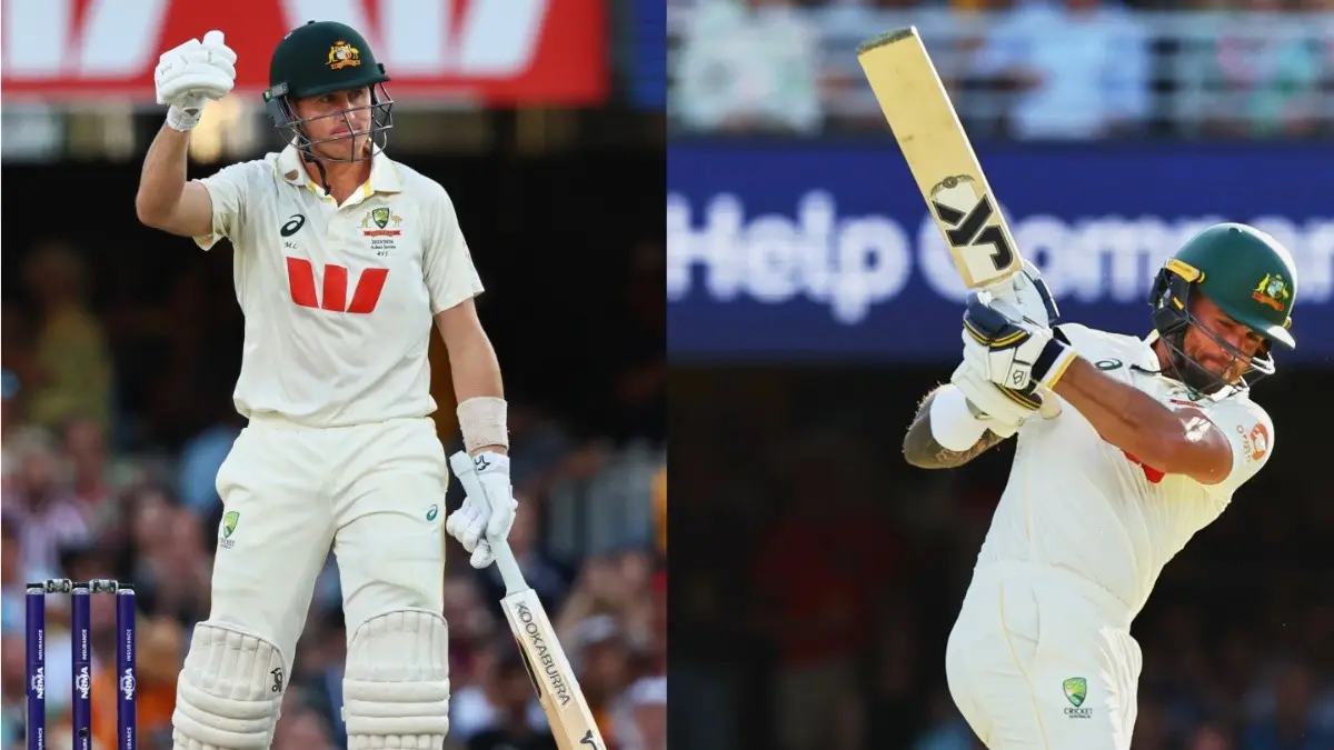 Marnus Labuschagne and Jake Weatherald