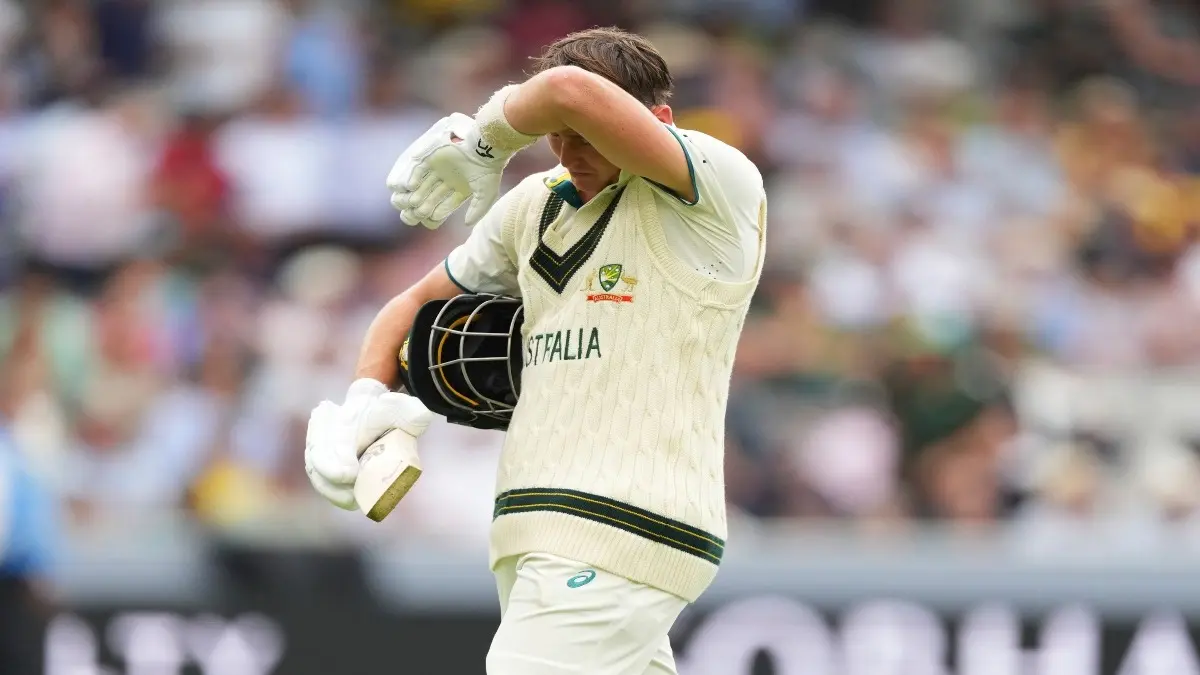 Marnus Labuschagne In action during the WTC final