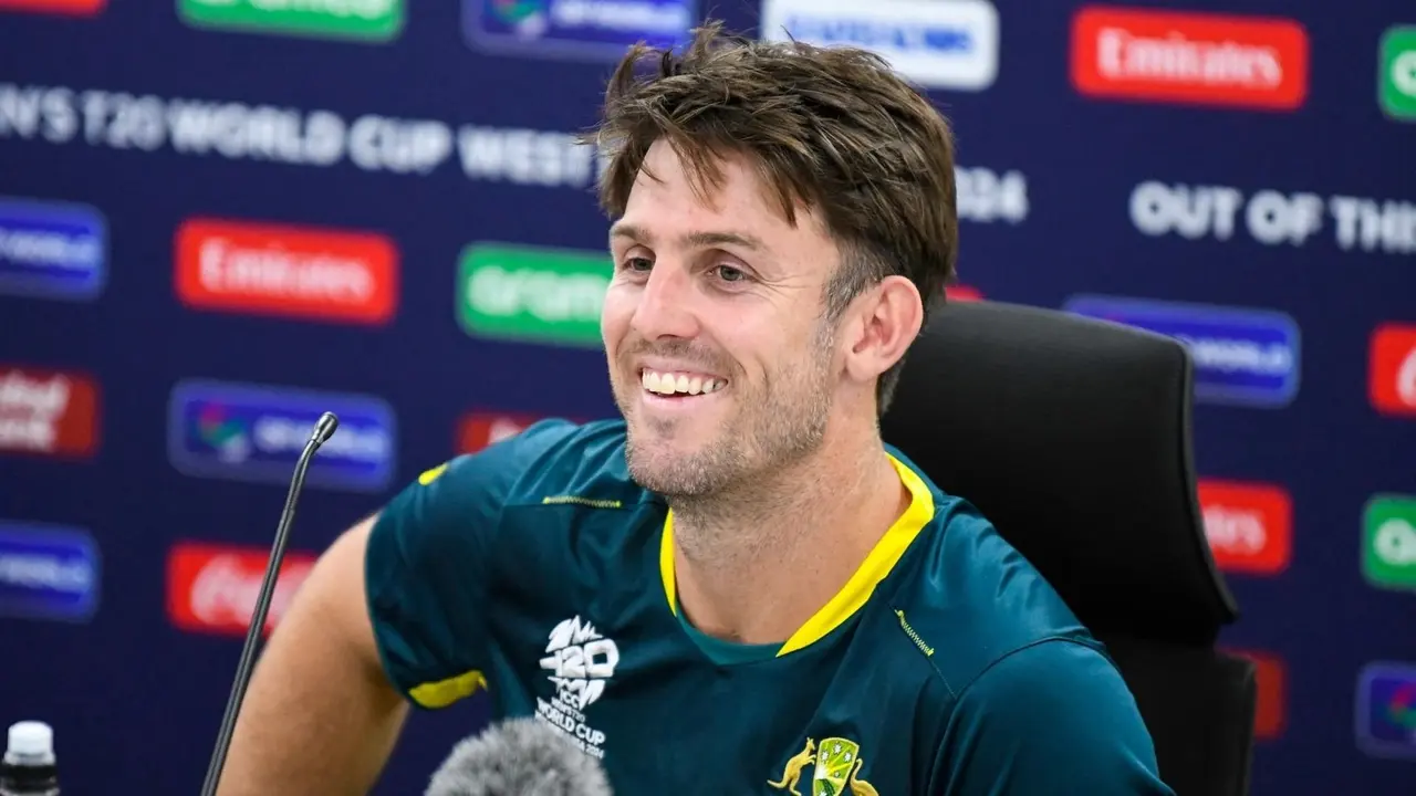Australian captain Mitchell Marsh enjoyed Gulabdin Naib's actions
