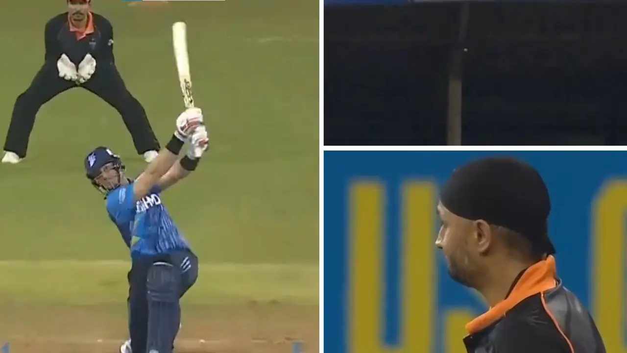 Martin Guptill's Massive Six Breaks Glass Window of Commentary Box, Commentator Says 'Take Cover' Martin Guptill sends ball into commentary box