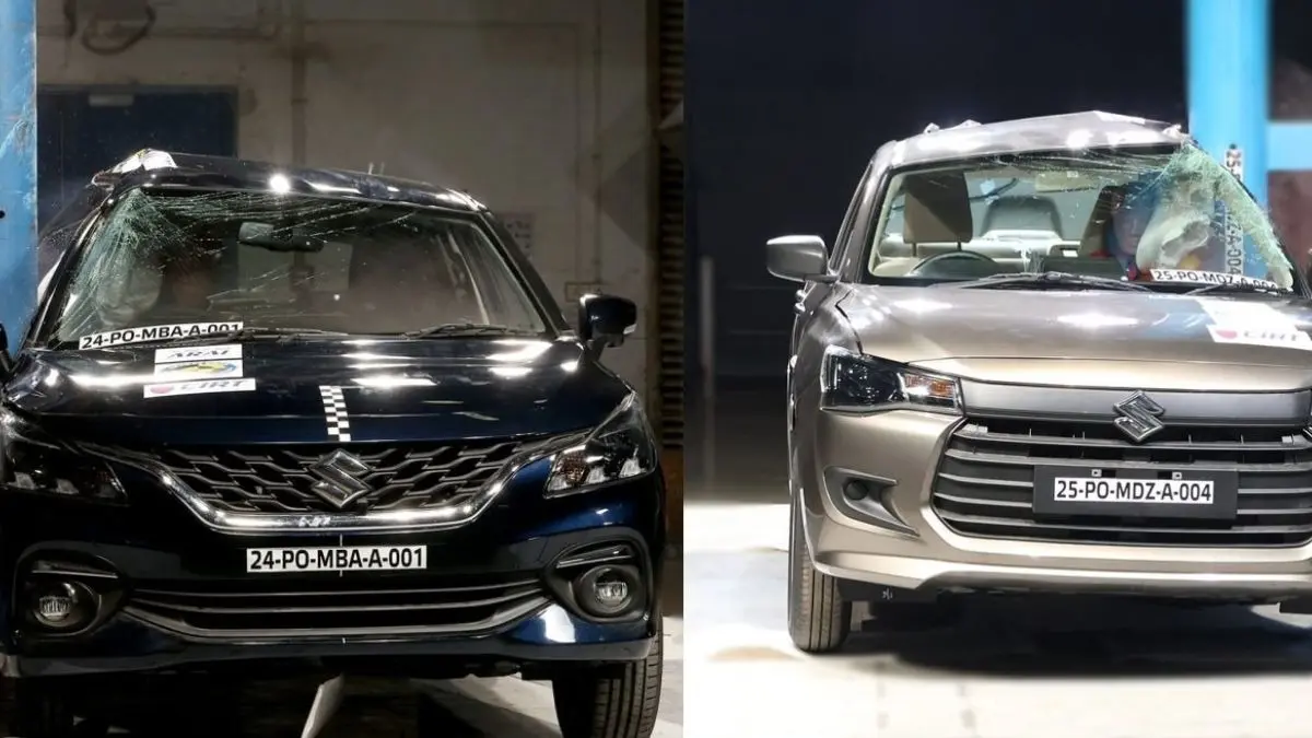 Maruti Suzuki Dzire, Baleno Crash Tested