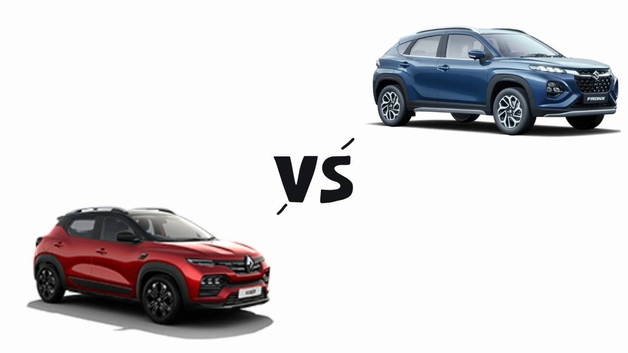 Maruti Suzuki Fronx vs Renault Kiger