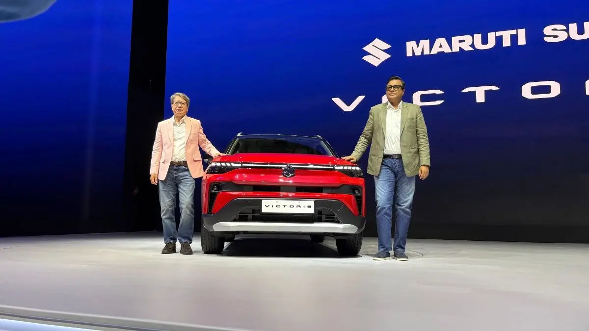 Maruti Suzuki Victoris Unveiled in India, Rivals Hyundai Creta Maruti Suzuki Victoris