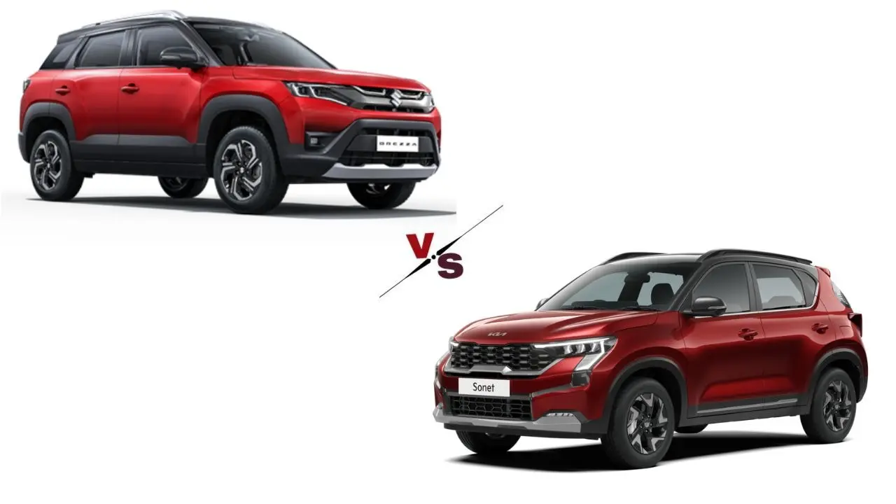 Marutit Suzuki Brezza vs Kia Sonet