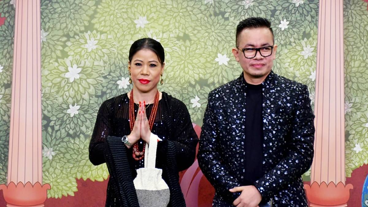 Mary Kom and Onkholer Kom