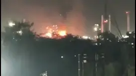 Massive blast at Indian Oil Refinery in Mathura