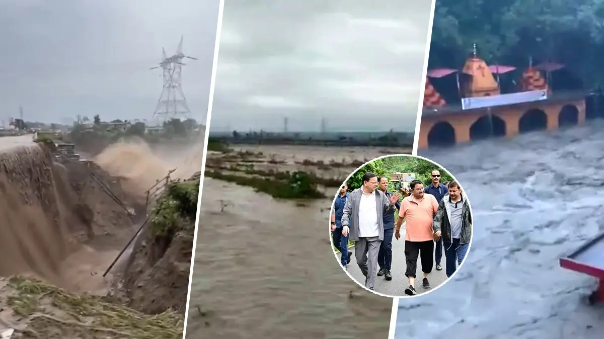 Red Alert in Uttarakhand: IMD Issues Heavy Rain, Thunderstorm Warning After Cloudburst Triggers Flash Floods Massive cloud burst triggers flash floods in Uttarakhand