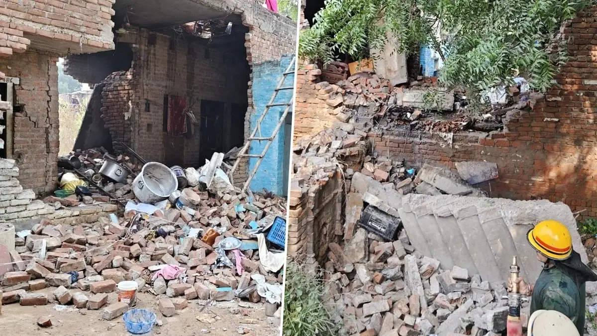 Massive explosion in Firozabad