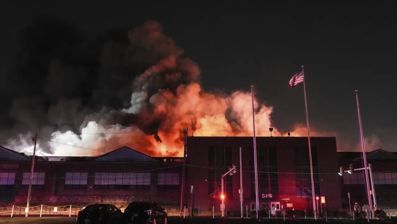 Massive fire breaks out at Pennsylvania aerospace manufacturer facility