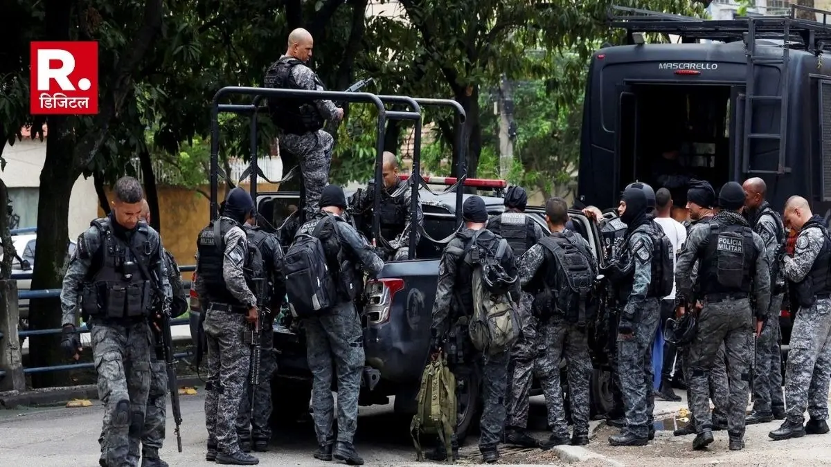 massive Rio de Janeiro police raid