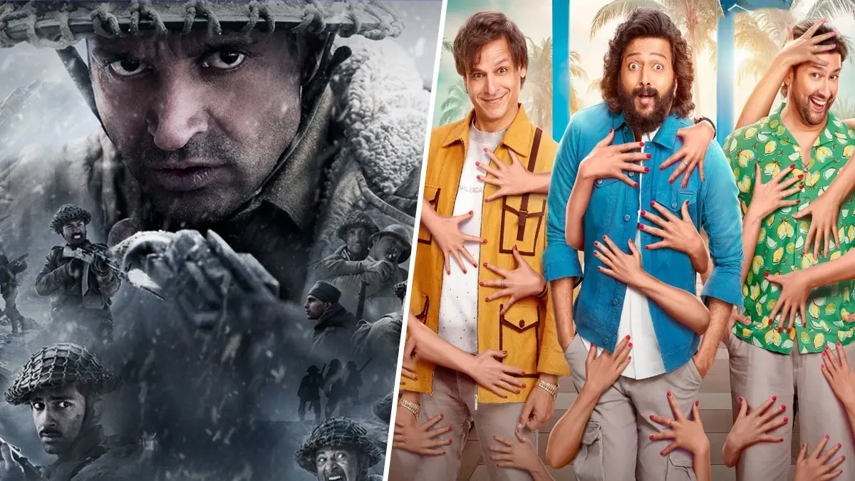 120 Bahadur Vs Mastiii 4 Box Office Collection Day 2: Farhan Akhtar's War Drama Turns The Tables Mastiii 4 and 120 Bahadur are the new Hindi releases