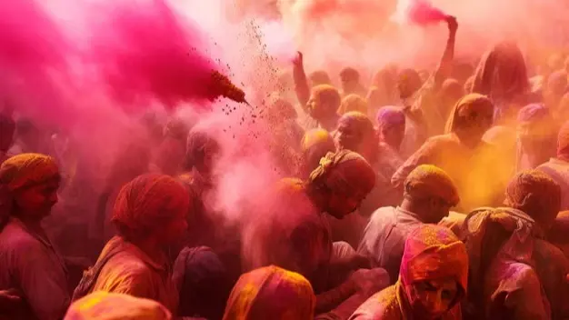 Bihar on Holi