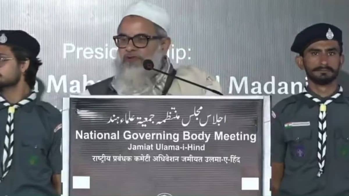 maulana mahmood madani controversial statement on jihad bjp counter attack