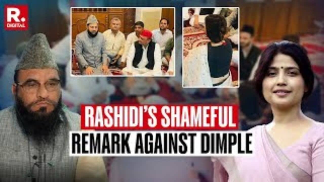 Maulana Sajid Rashidi’s Misogynistic Comment on Dimple Yadav in R ...