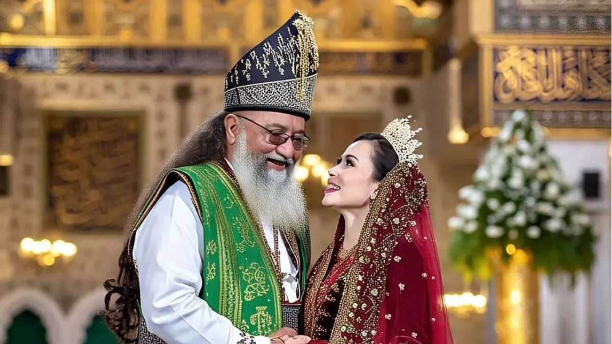 Maulana second nikah at the age of 90 in front of 4 sons