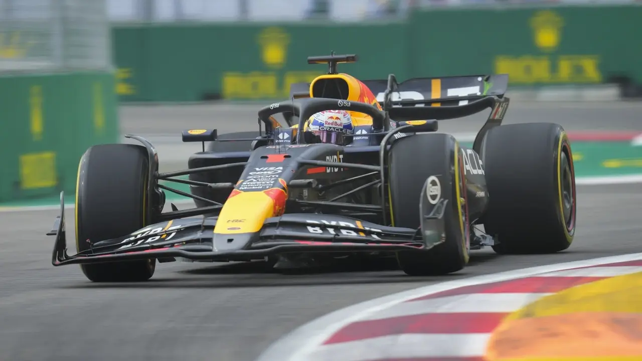 Formula 1 champion Max Verstappen punished for swearing in F1 news conference Max Verstappen