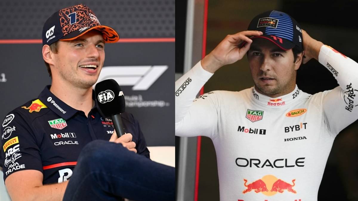 Max Verstappen and Sergio Perez