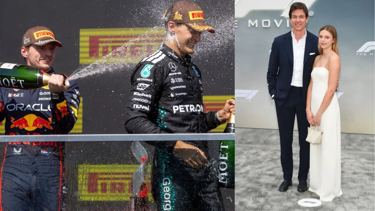 Max Verstappen and Red Bull Slammed For 'Embarrassing and Petty' Protest Against George Russell's Canadian GP 2025 Win Max Verstappen George Russell Canadian GP 2025 Toto Wolff