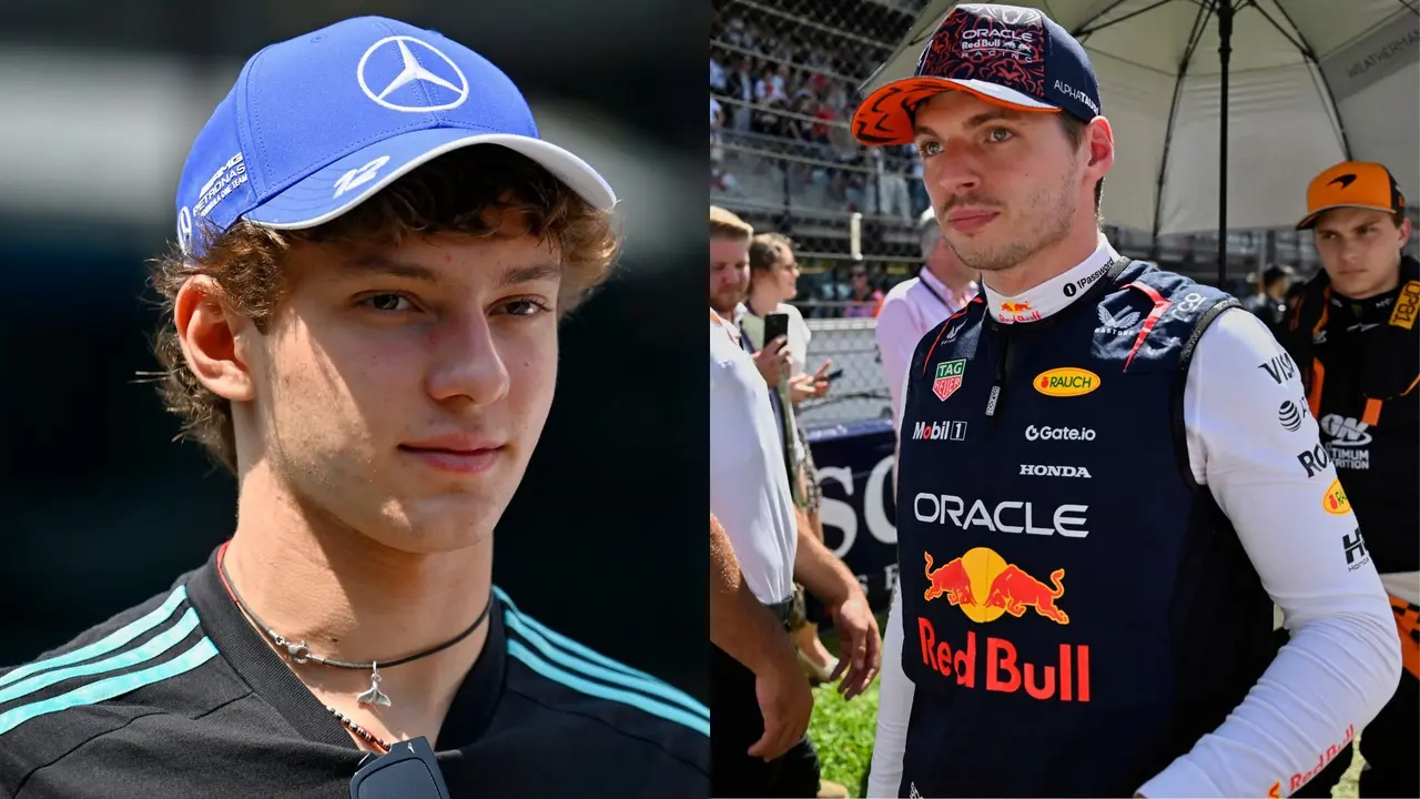 Max Verstappen Kimi Antonelli Austrian GP 2025 F1