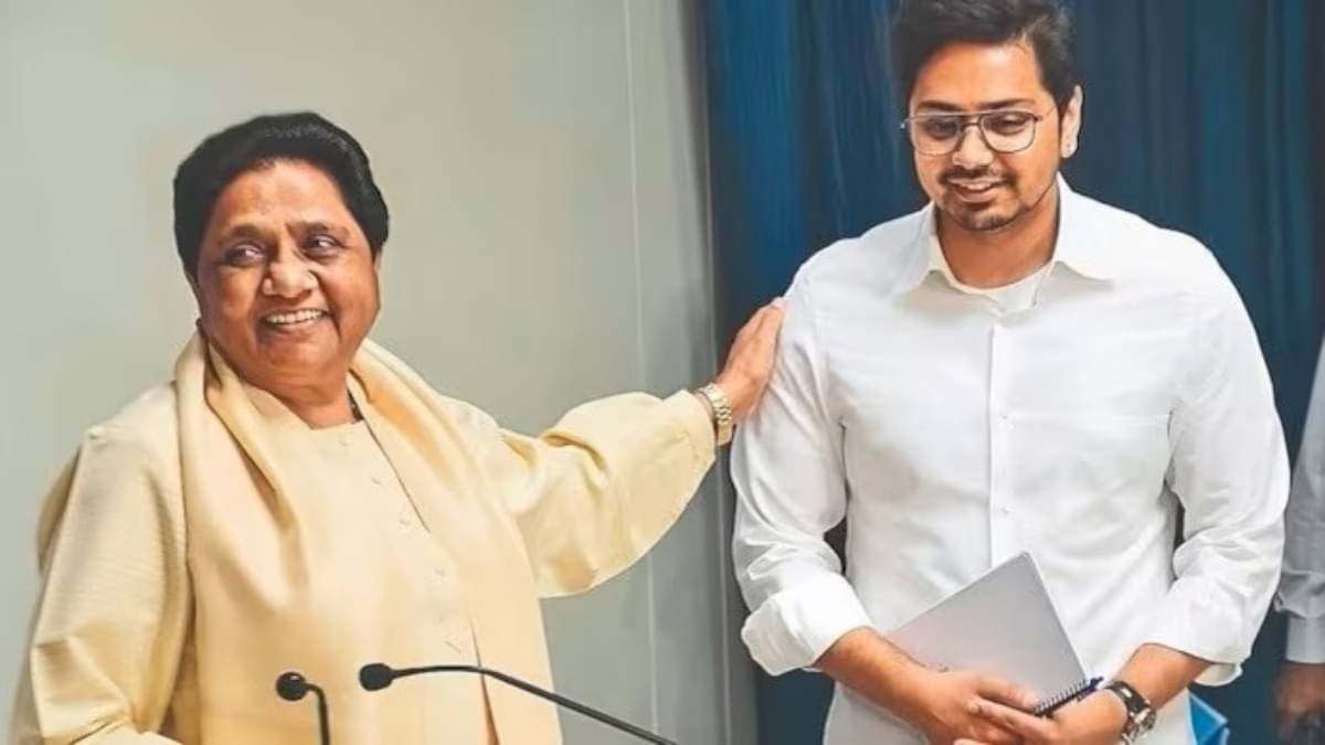 Good news in Mayawati family nephew Akash Anand becomes father, daughter born