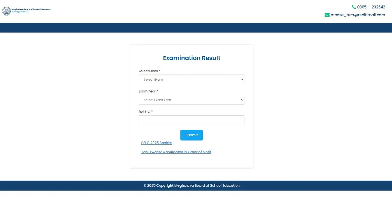 MBOSE HSSLC Result 2025: Meghalaya Board Class 12th Result OUT, Here’s How to Check MBOSE HSSLC Result 2025