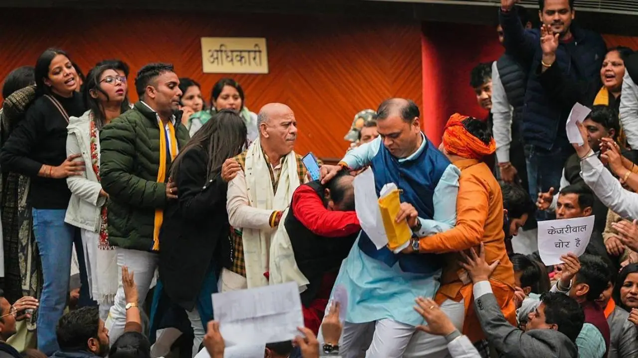 mcd mayor election ruckus