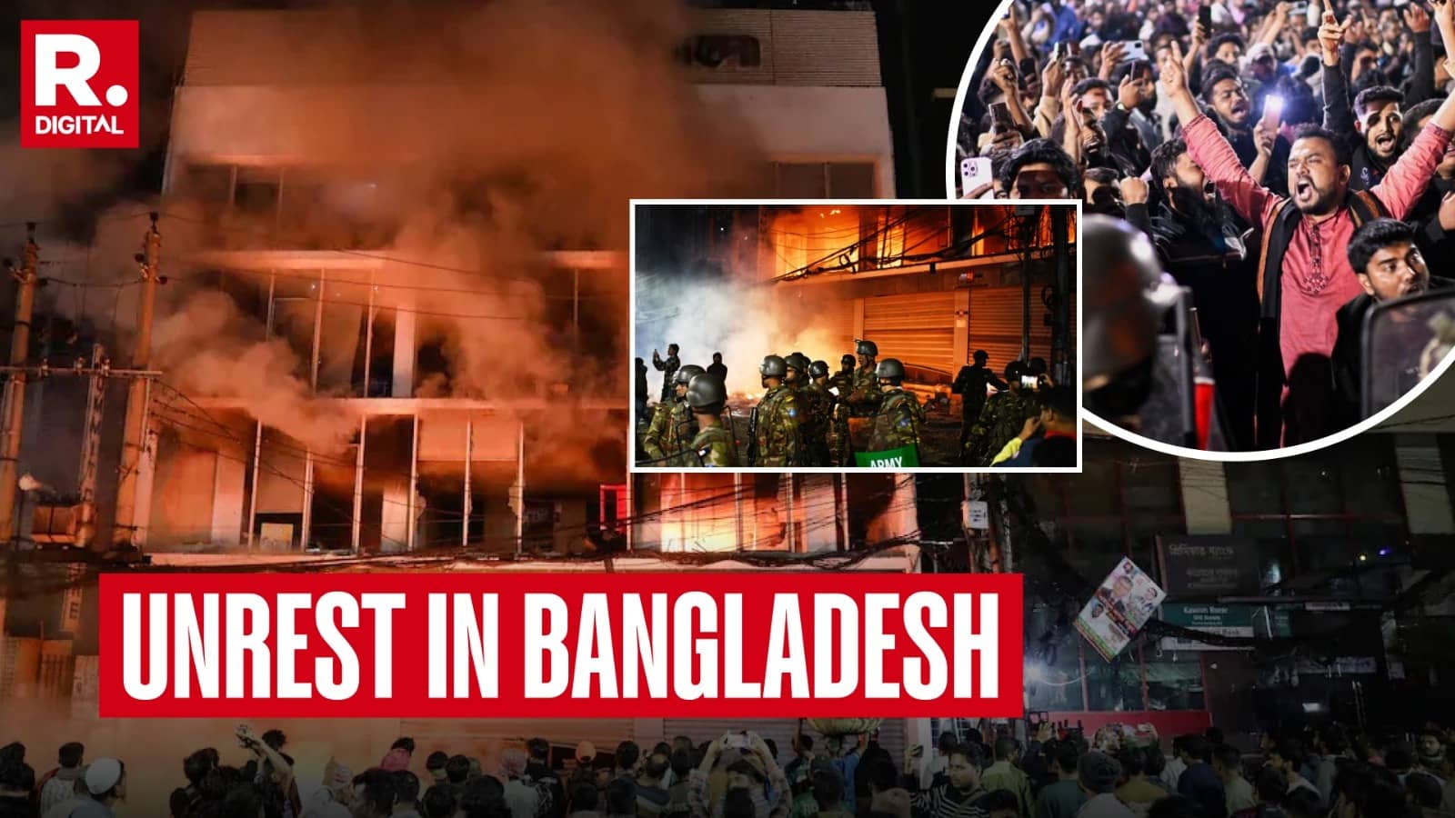 Media Offices Torched, Journalists Targeted: Uneasy Calm In Dhaka After Night Of Violent Riot Following Osman Hadi's Death