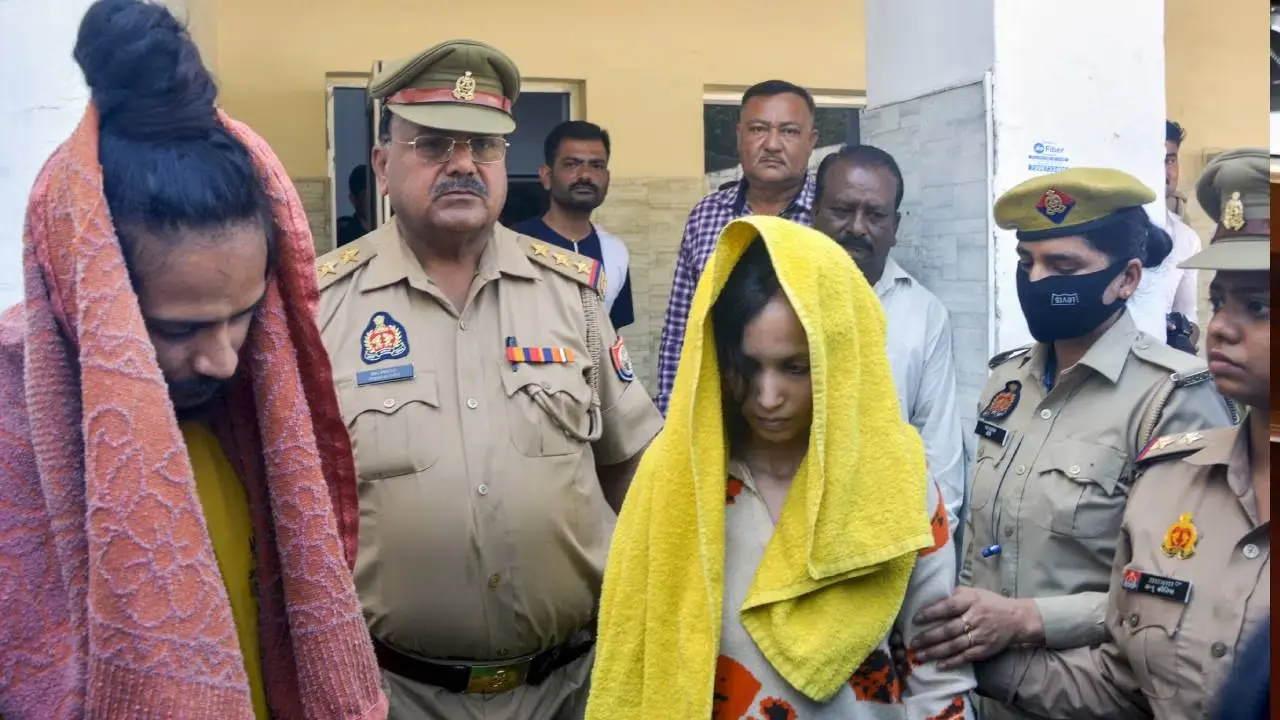 प्यार को परवान चढ़ाने के लिए पति को काट डाला, अब सलाखों के अंदर विरह की आग में जल रहे साहिल-मुस्कान, जेल में अबतक क्या हुआ? meerut murder case