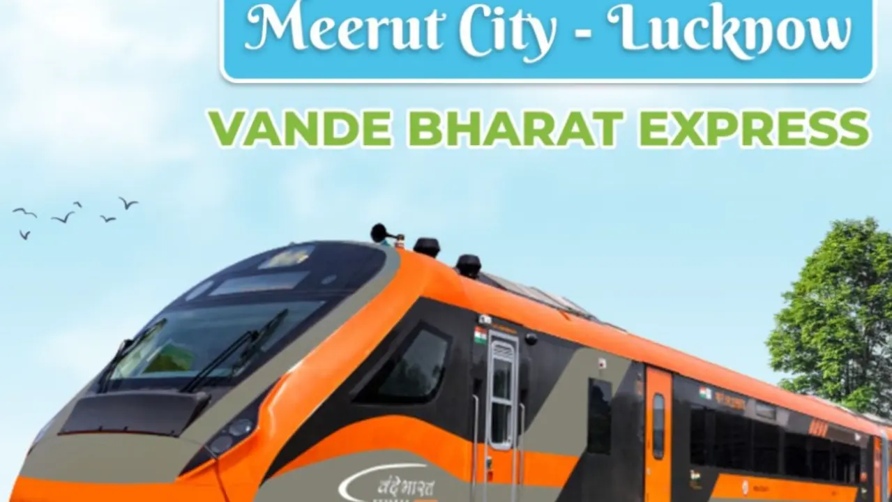 UP Gets New Vande Bharat Express Between Meerut-Lucknow; Check Timings, Route and Duration Meerut City-Lucknow Vande Bharat Express