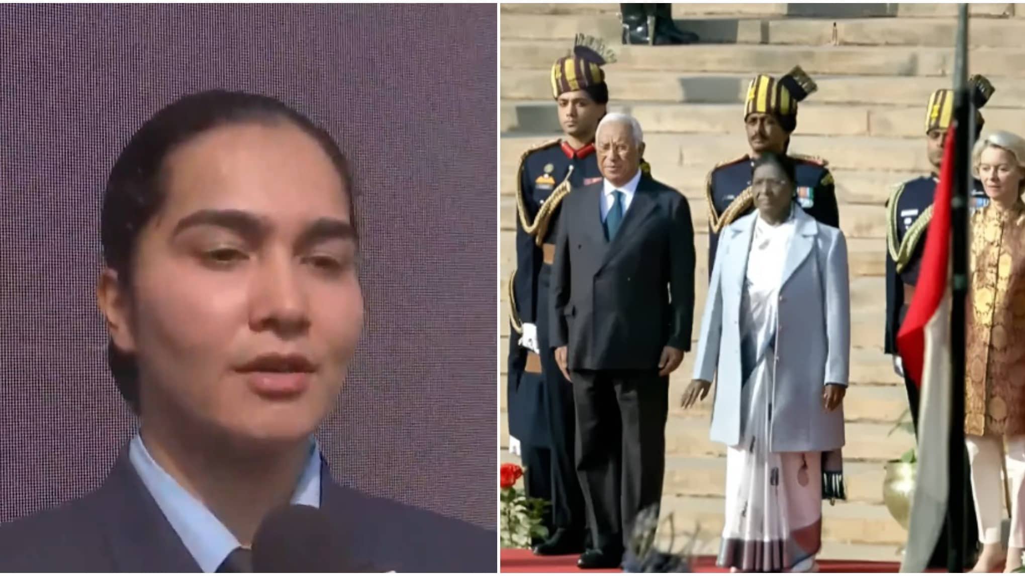 Meet Akshita Dhankar: Woman Who Unfurled Tricolour With President Murmu On Republic Day