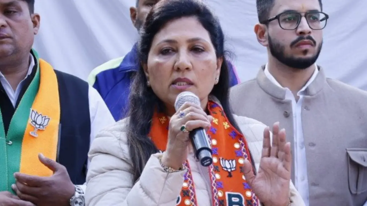 Meet Shikha Rai, BJP Candidate Who Defeated Saurabh Bhardwaj Meet Shikha Rai, BJP Candidate Who Defeated Saurabh Bhardwaj