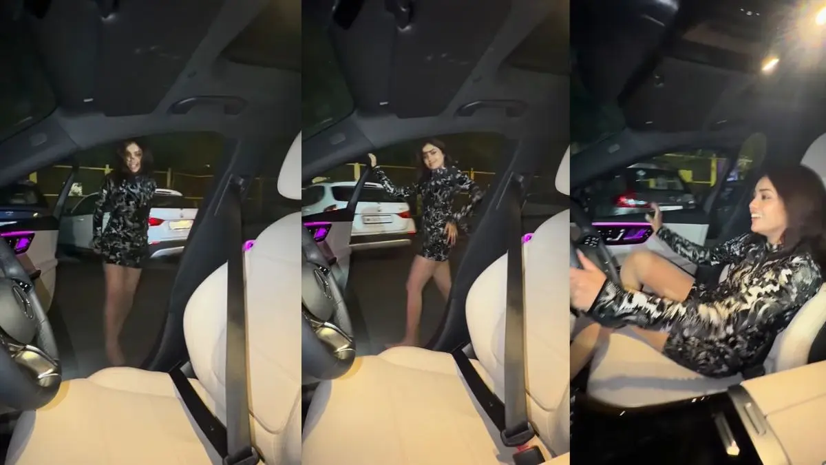 megha kaur car stunt video viral