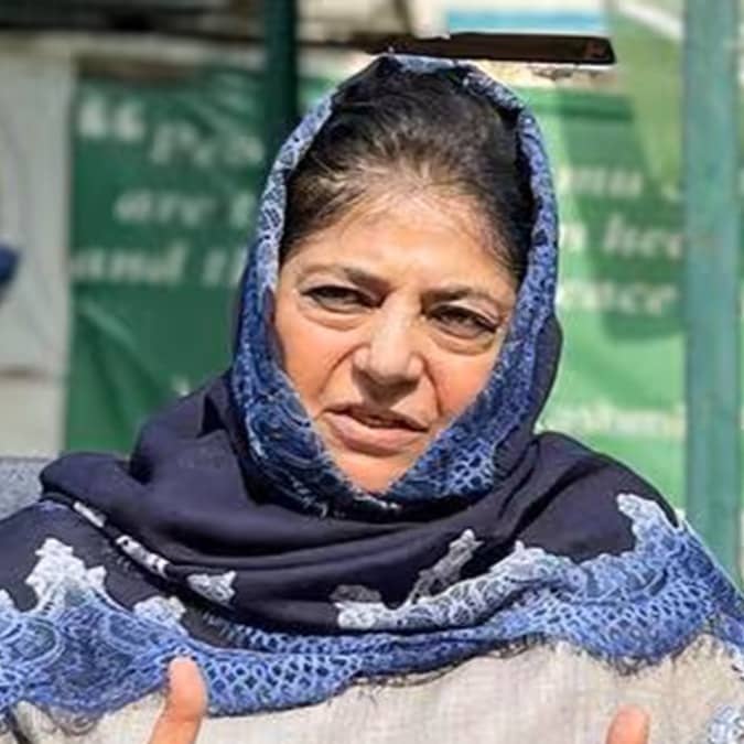 special plane from Iran has arrived to pick up Mehbooba Mufti she will attend Ali Khamenei funeral