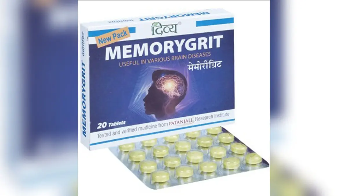 Memorygrit Tablet by Patanjali – Natural Support for Memory and Focus Memorygrit Tablet by Patanjali – Natural Support for Memory and Focus