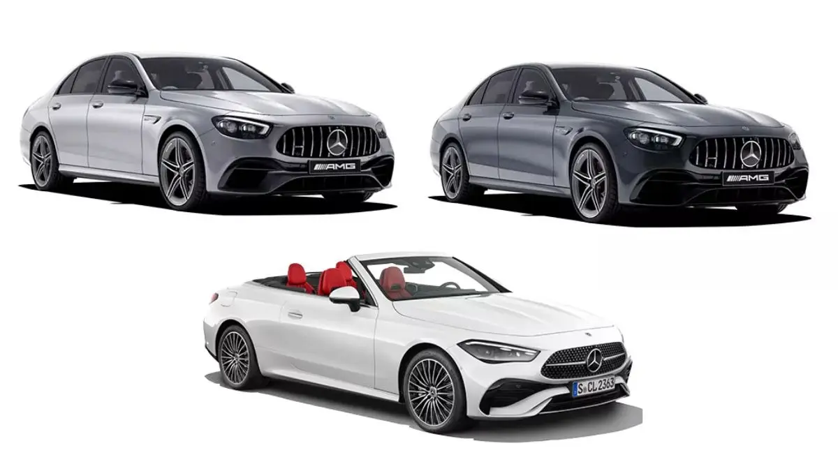 Mercedes Benz E53 AMG, E63 AMG, CLE Cabriolet recalled