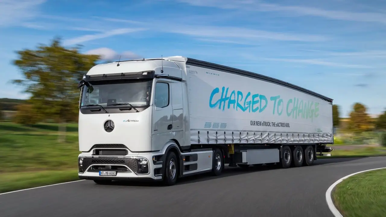 Amazon Orders 200 New Electric Heavy Trucks From Daimler for Germany Mercedes Benz eActros 600