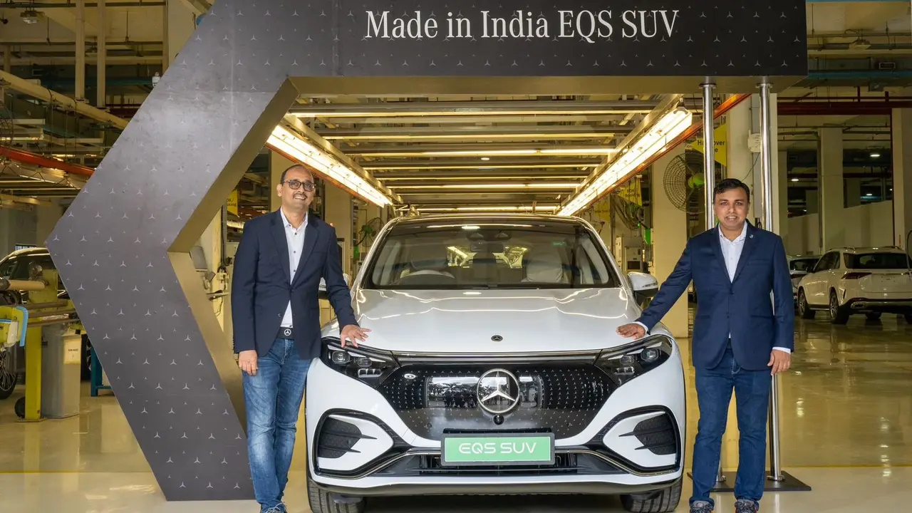 Mercedes-Benz sees more Indian buyers choosing EVs as first luxury car Mercedes Benz EQS 580 SUV launched in India