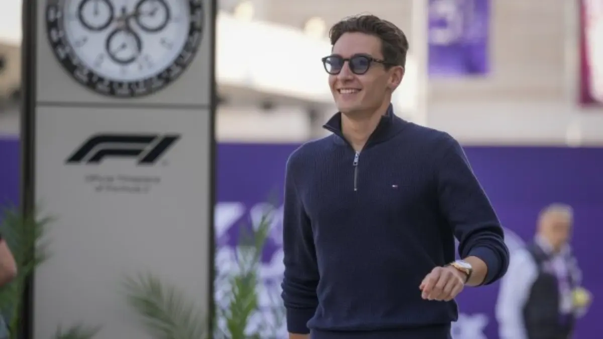 Mercedes driver George Russell