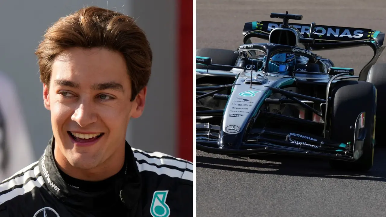 Mercedes F1 George Russell