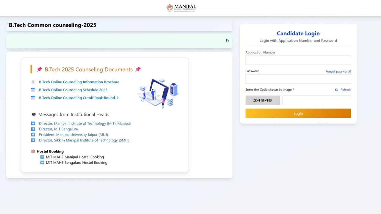 MET Round 3 Counselling 2025 Registration Begins