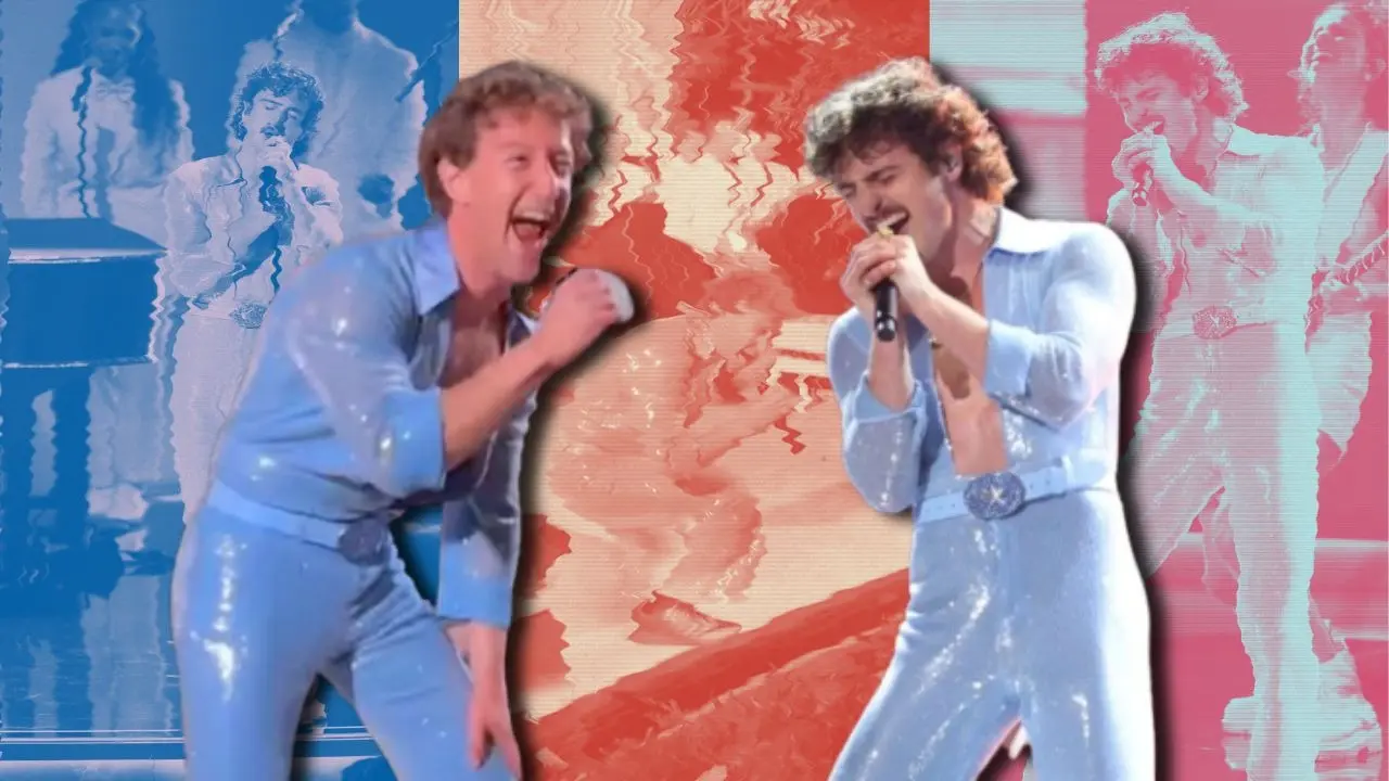 Meta CEO Mark Zuckerberg surprised his wife Priscilla Chan on her 40th birthday by reenacting Benson Boone's 2025 Grammy performance.