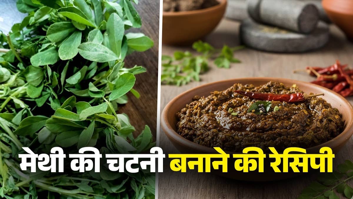 methi ki chutney easy recipe at home fenugreek khatti meethi chutney 