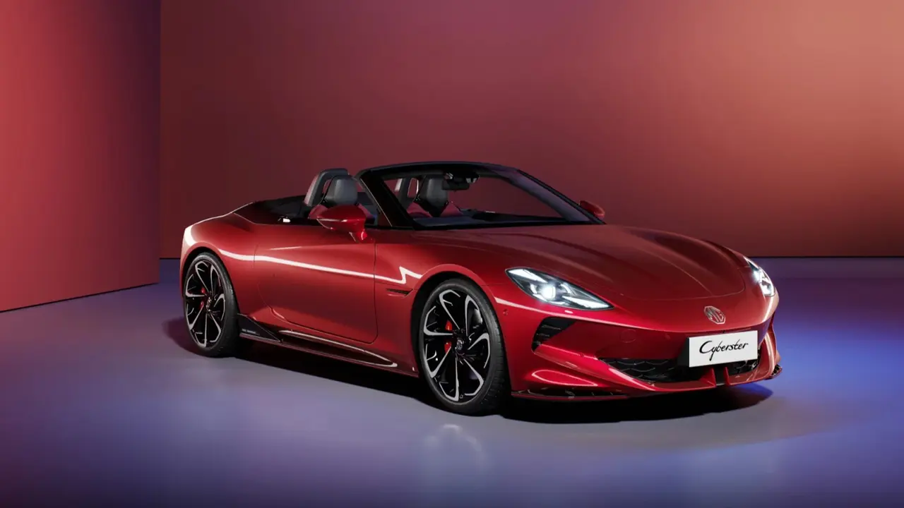 MG Cyberster Launch in India Set For January 2025 MG Cyberster